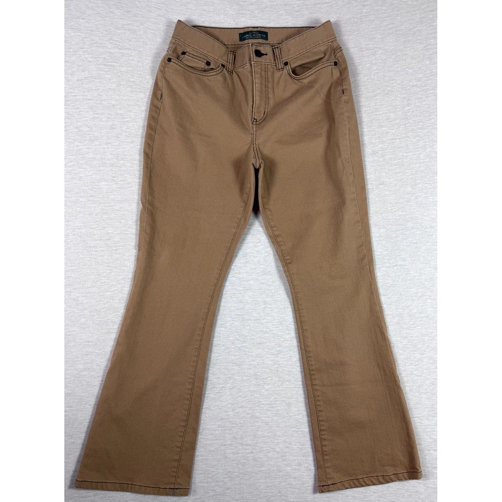 Lauren Ralph Lauren Women’s Boot Cut Jeans in Brown